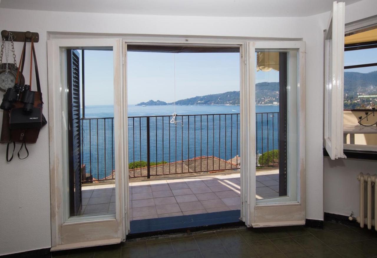 Nautilus Vista Mare Mozzafiato A 180 Gradi- Posto Auto Privato - 2 Camere Matrimoniali Piu 1 Divano Letto Singolo-Sky,Netflix-Wifi 200Mg Rapallo Kültér fotó