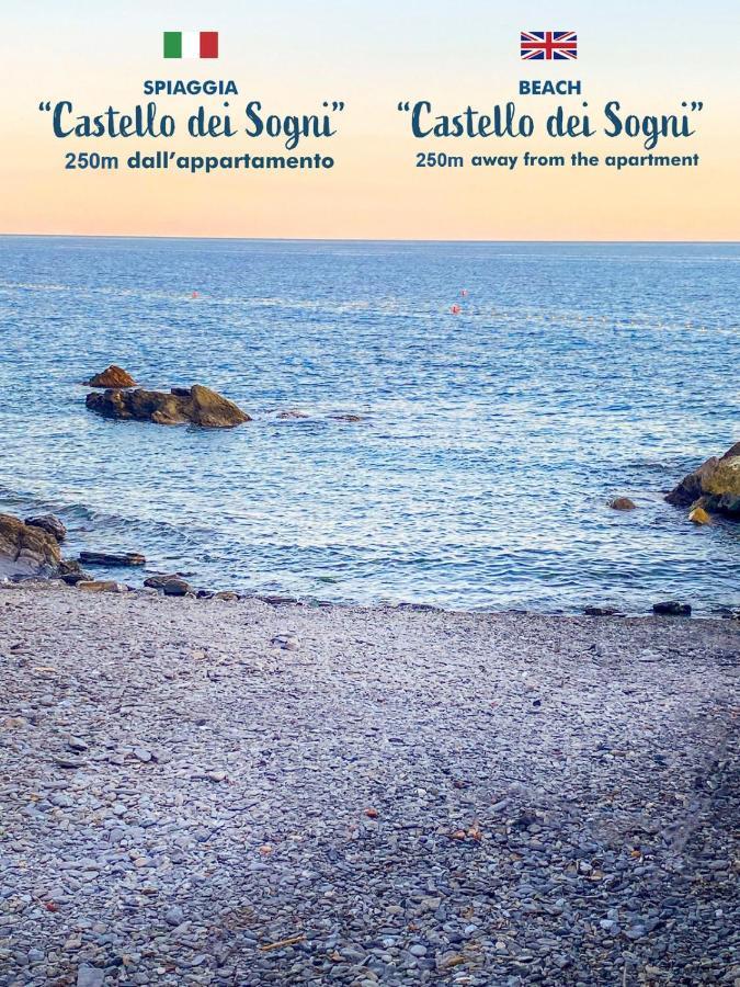 Nautilus Vista Mare Mozzafiato A 180 Gradi- Posto Auto Privato - 2 Camere Matrimoniali Piu 1 Divano Letto Singolo-Sky,Netflix-Wifi 200Mg Rapallo Kültér fotó