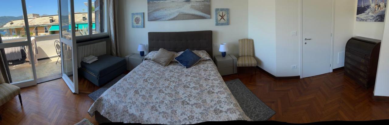 Nautilus Vista Mare Mozzafiato A 180 Gradi- Posto Auto Privato - 2 Camere Matrimoniali Piu 1 Divano Letto Singolo-Sky,Netflix-Wifi 200Mg Rapallo Kültér fotó