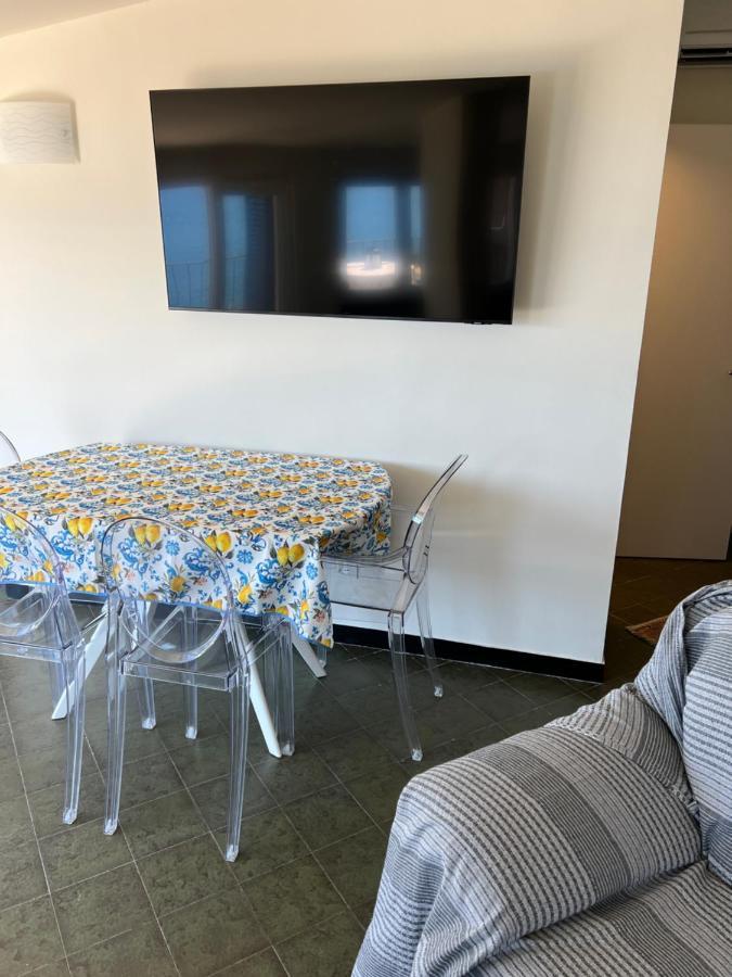 Nautilus Vista Mare Mozzafiato A 180 Gradi- Posto Auto Privato - 2 Camere Matrimoniali Piu 1 Divano Letto Singolo-Sky,Netflix-Wifi 200Mg Rapallo Kültér fotó