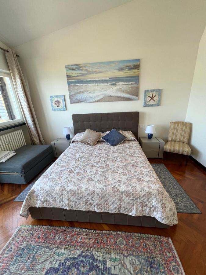 Nautilus Vista Mare Mozzafiato A 180 Gradi- Posto Auto Privato - 2 Camere Matrimoniali Piu 1 Divano Letto Singolo-Sky,Netflix-Wifi 200Mg Rapallo Kültér fotó