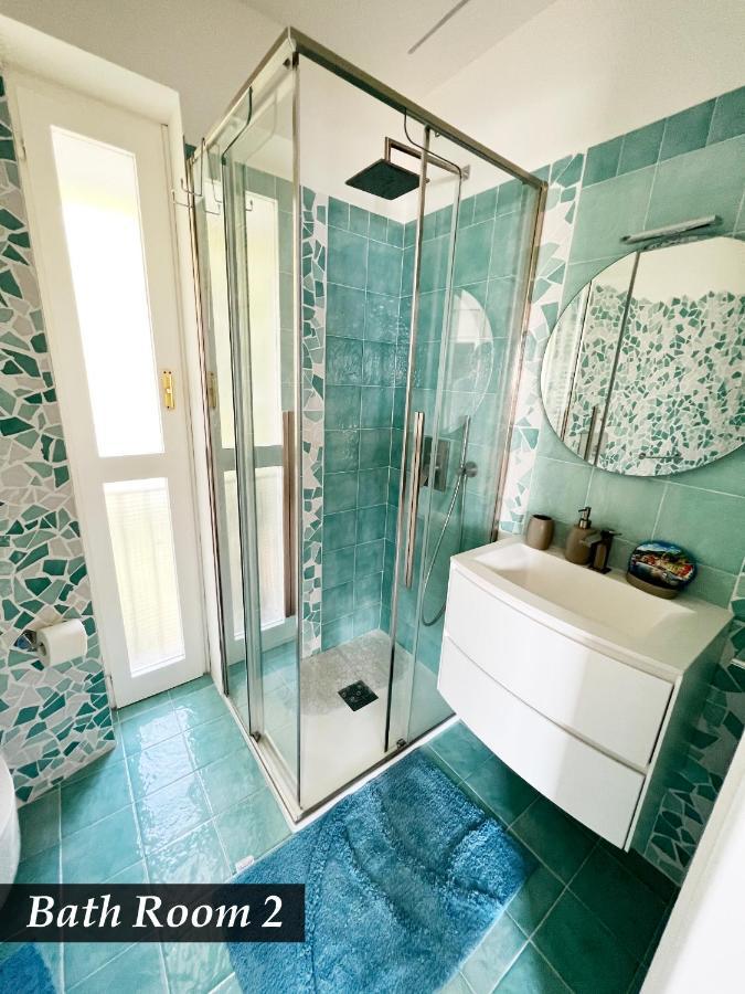 Nautilus Vista Mare Mozzafiato A 180 Gradi- Posto Auto Privato - 2 Camere Matrimoniali Piu 1 Divano Letto Singolo-Sky,Netflix-Wifi 200Mg Rapallo Kültér fotó
