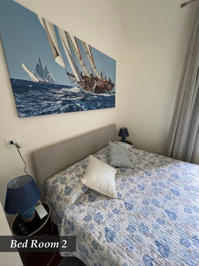 Nautilus Vista Mare Mozzafiato A 180 Gradi- Posto Auto Privato - 2 Camere Matrimoniali Piu 1 Divano Letto Singolo-Sky,Netflix-Wifi 200Mg Rapallo Kültér fotó